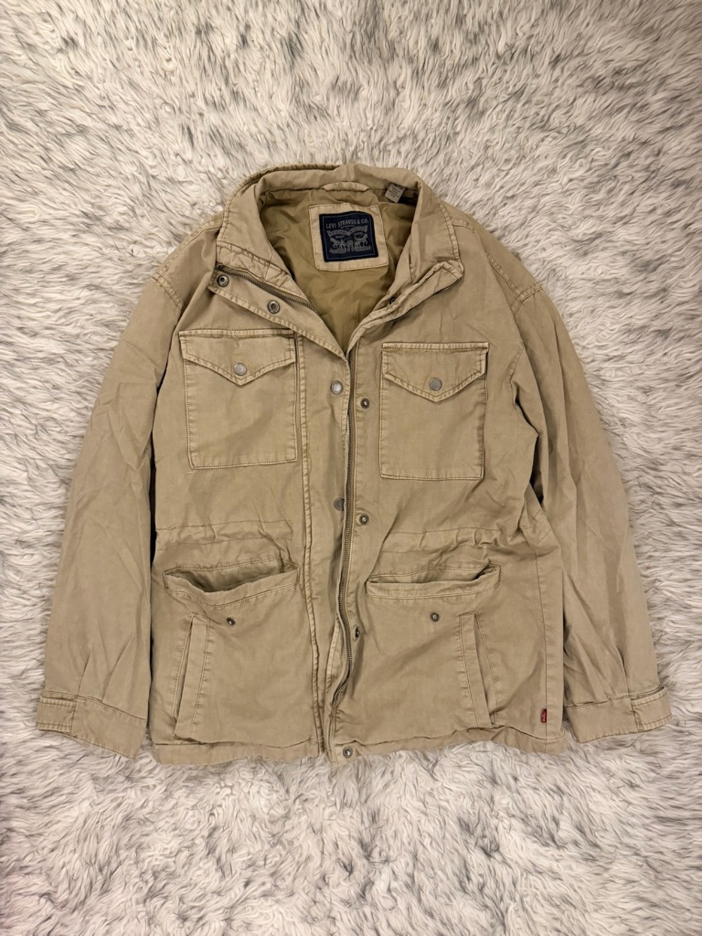 Levi’s Stand Up Collar Military Jacket - Tan